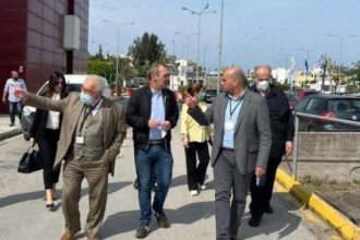 Ανδρέας Κατσανιώτης: «Έργο ουσίας για τη δημόσια υγεία το νέο κτίριο Φαρμακείου στο Γ.Ν. “Άγιος Ανδρέας”»