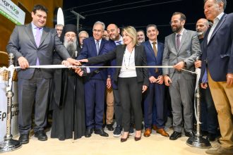 Εγκαίνια στο νέο Δημαρχείο Ερυμάνθου παρουσία του Υπουργού Εσωτερικών Θ. Λιβάνιου