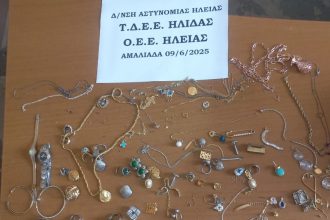 Σύλληψη για διάπραξη κλοπών στην Αμαλιάδα (ΦΩΤΟ)