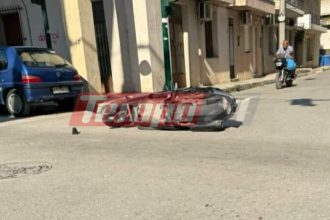 Πάτρα: Νέο τροχαίο με θύμα δικυκλιστή ΦΩΤΟ