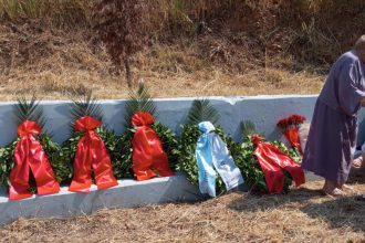 Τιμήθηκε η μνήμη των εκτελεσμένων στο Γηροκομειό - ΦΩΤΟ