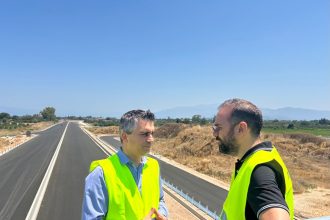 Χρίστος Δήμας: Έως το τέλος Ιουλίου σε κυκλοφορία τα πρώτα 65 χλμ. του αυτοκινητόδρομου Πάτρα - Πύργος (ΦΩΤΟ)