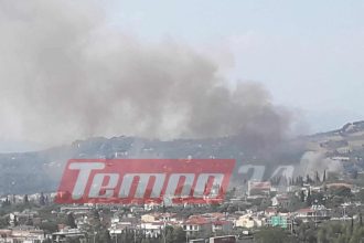 Πάτρα: Φωτιά ξεκίνησε από τον καταυλισμό της Εγλυκάδας - Μικρές εστίες στη νησίδα της Περιμετρικής - Σε ετοιμότητα η Πυροσβεστική και για την περιοχή της Οβρυάς - ΦΩΤΟ