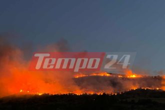 Ναύπακτος: Υπό έλεγχο η μεγάλη φωτιά - Είχε σταλεί μήνυμα 112 στους κατοίκους να φύγουν από την περιοχή ΒΙΝΤΕΟ - ΝΕΟΤΕΡΑ