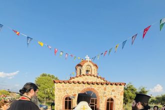 Θυρανοίξια του τρίτου ιερού ναού προς τιμήν του Οσίου Παϊσίου, στην Πάτρα - ΦΩΤΟ