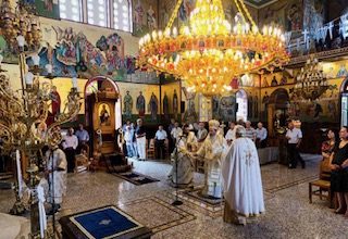 Ιερά πανήγυρις της Αγίας Τριάδας στον Ψαθόπυργο
