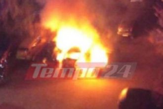 Πάτρα: "Φούντωσε" αυτοκίνητο τα ξημερώματα