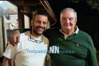 Στην Ορεινή Ναυπακτίας ο πρώην Πρωθυπουργός Κώστας Καραμανλής