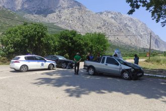 Σοβαρό τροχαίο με τέσσερις τραυματίες στον Γαλατά Ναυπακτίας (ΦΩΤΟ)