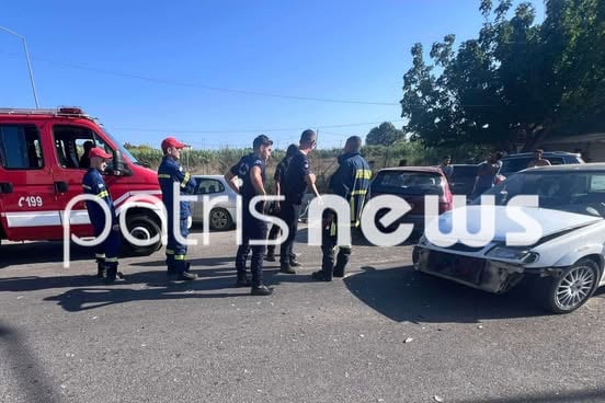 Ένας ηλικιωμένος και ένα μωρό τραυματίες σε τροχαίο έξω από το νοσοκομείο του Πύργου (ΦΩΤΟ) Ένας ηλικιωμένος και ένα μωρό τραυματίες σε τροχαίο έξω από το νοσοκομείο του Πύργου (ΦΩΤΟ)