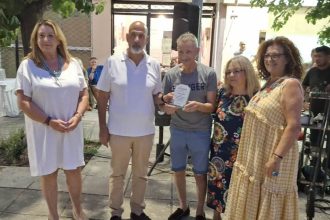 Η ΕΛΕΑΝΑ βράβευσε τον Χαράλαμπο Μπονάνο