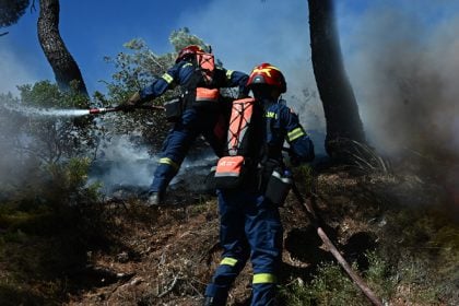 Χαλκιδική: Υπό έλεγχο η φωτιά στην περιοχή της Ορμύλιας