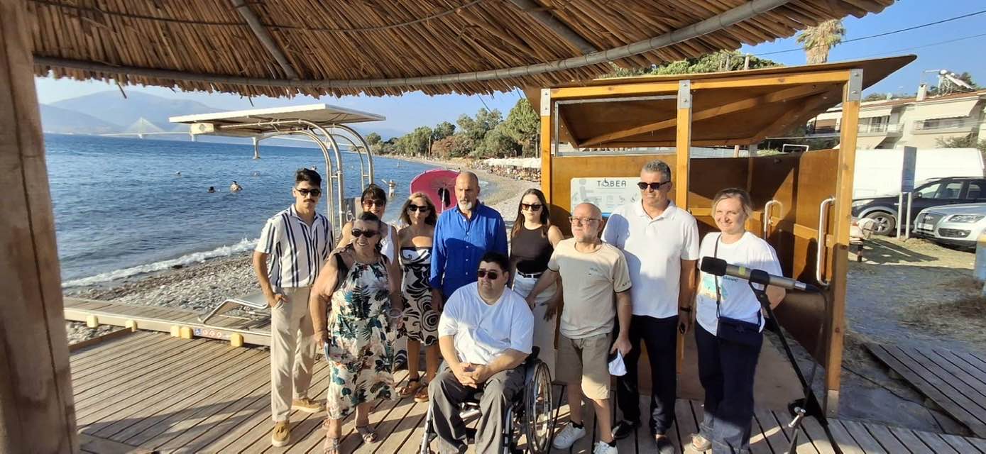 Εκδηλώσεις ευαισθητοποίησης στην Αχαΐα για τη διασφάλιση της προσβασιμότητας στη θάλασσα, χωρίς αποκλεισμούς