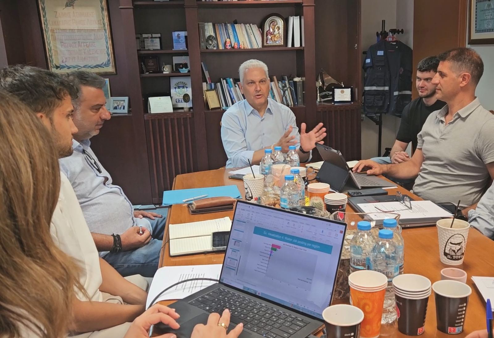 Φ. Ζαΐμης: «Γαλάζια Οικονομία, ένας δυναμικός τομέας στην αγορά εργασίας» -Σύσκεψη για το «GROWTH4BLUE»