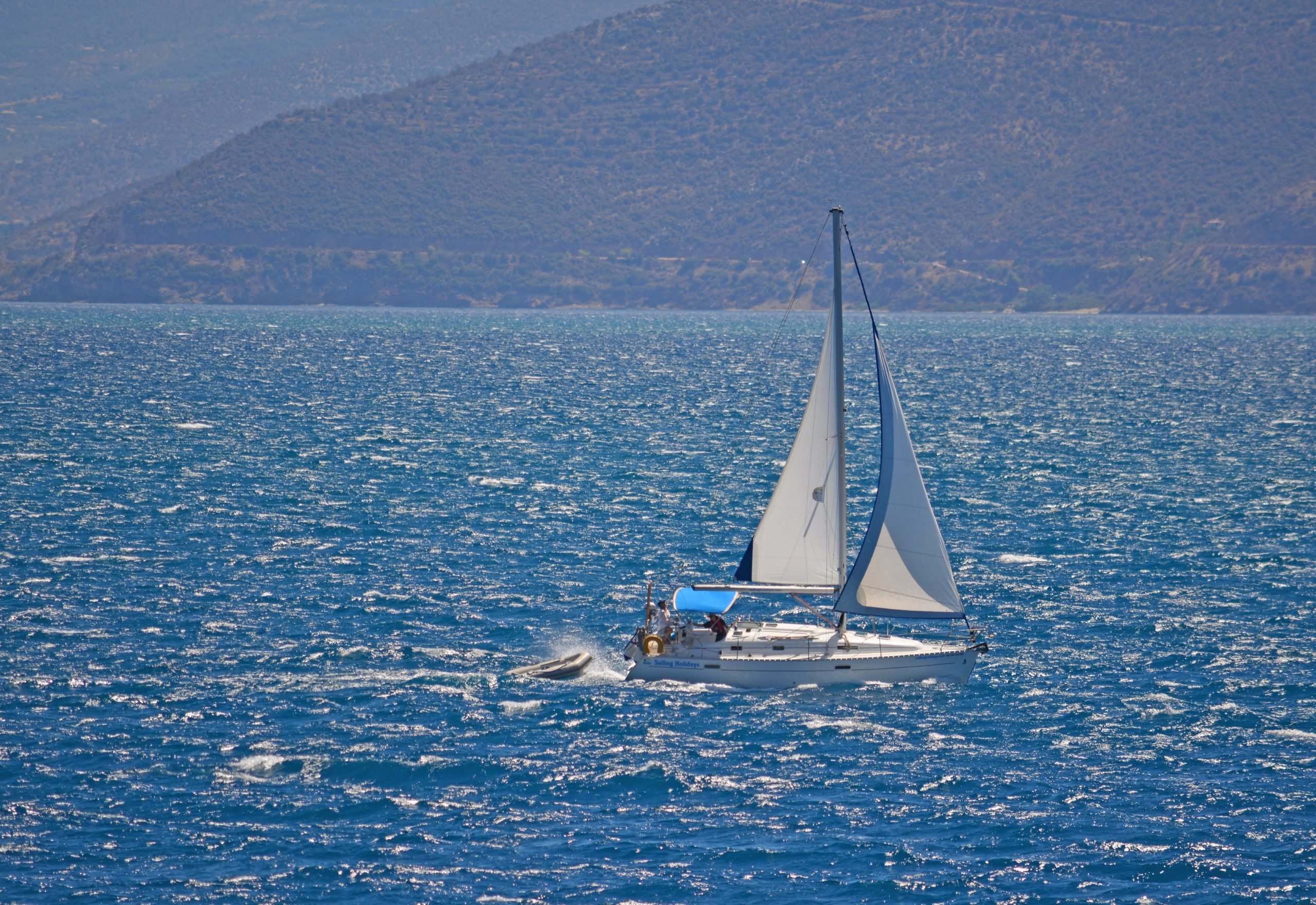Θρίλερ με ιστιοφόρο στο Ιόνιο που ...έχασε το πανί του