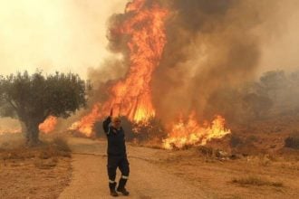 Πυρκαγιές: Σε "κίτρινο συναγερμό" και σήμερα η Δυτ. Ελλάδα
