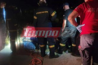 Πάτρα: Νυχτερινή επιχείρηση της Πυροσβεστικής για τον απεγκλωβισμό γυναίκας οδηγού ΦΩΤΟ