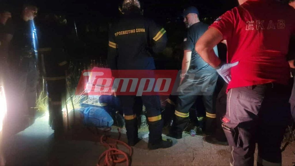 Πάτρα: Νυχτερινή επιχείρηση της Πυροσβεστικής για τον απεγκλωβισμό γυναίκας οδηγού ΦΩΤΟ
