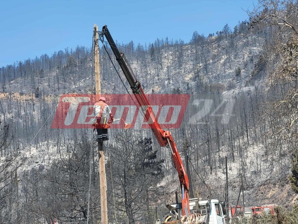 Το Tempo24.News στον Φενεό: Σε επιφυλακή για αναζωπυρώσεις οι πυροσβέστες –Η φωτιά έκαψε σπίτια και τεράστιες εκτάσεις δάσους (ΦΩΤΟ & BINTEO)