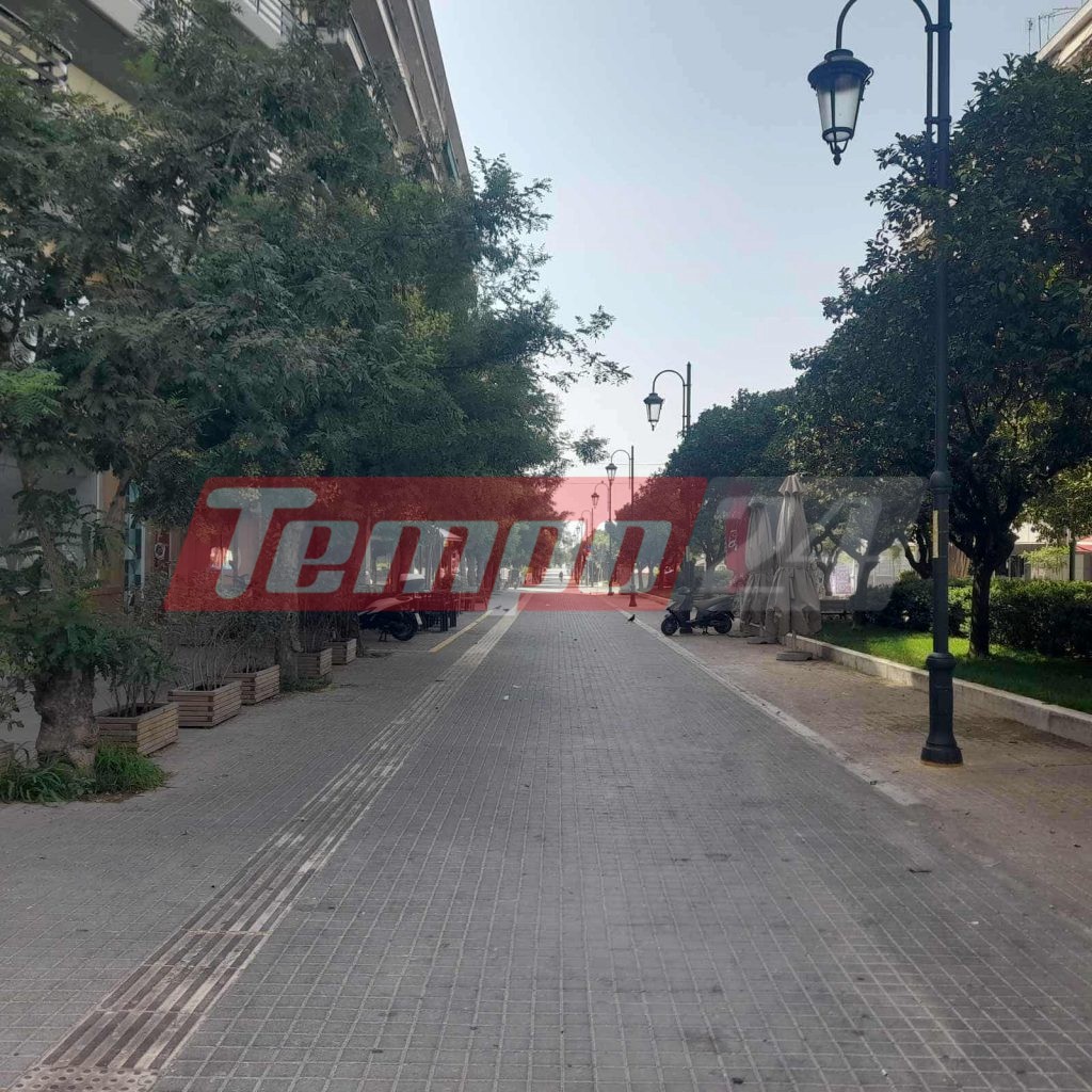 Πάτρα: Άδεια η πόλη - Δεν κυκλοφορεί “ψυχή” (ΦΩΤΟ)