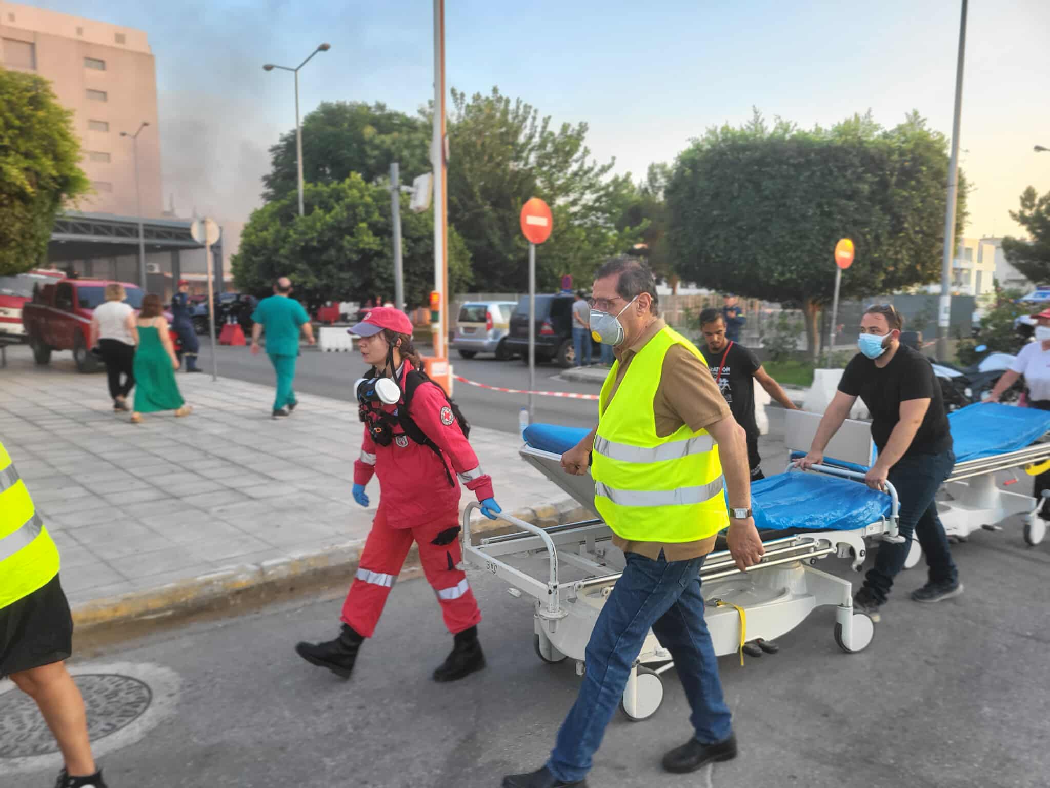 Έτρεξε να βοηθήσει και ο Δήμαρχος