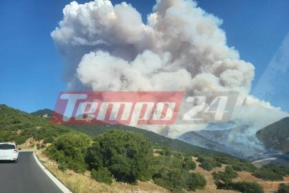 Κορινθία: Μεγάλη αναζωπύρωση και εντολή εκκένωσης για τρεις οικισμούς