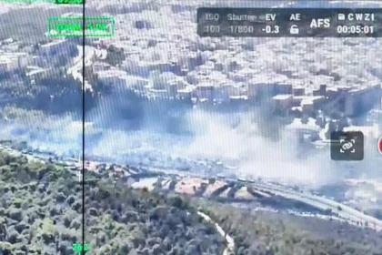 Φωτιά στην Πολυτεχνειούπολη: Τα drones πρόλαβαν την εξάπλωση της πυρκαγιάς