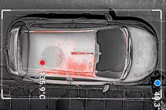 Θερμοκρασία 153 βαθμών Κελσίου στην οροφή αυτοκινήτων