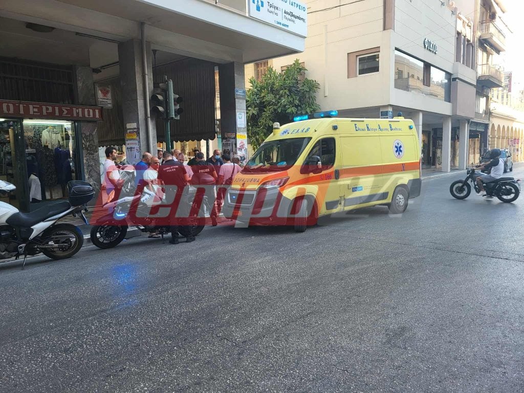 Πάτρα: Τροχαίο στο κέντρο της πόλης-Τραυματίστηκε γυναίκα-ΦΩΤΟ