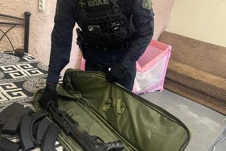 Επιχείρηση της ΕΛ.ΑΣ σε καταυλισμό στον Γέρακα