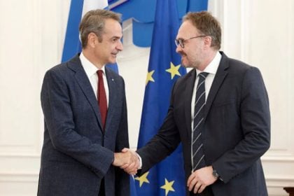 Συνάντηση Μητσοτάκη – Γιόργκενσεν: Να αποκτήσουμε λειτουργική αγορά ηλεκτρικής ενέργειας στην Ευρώπη