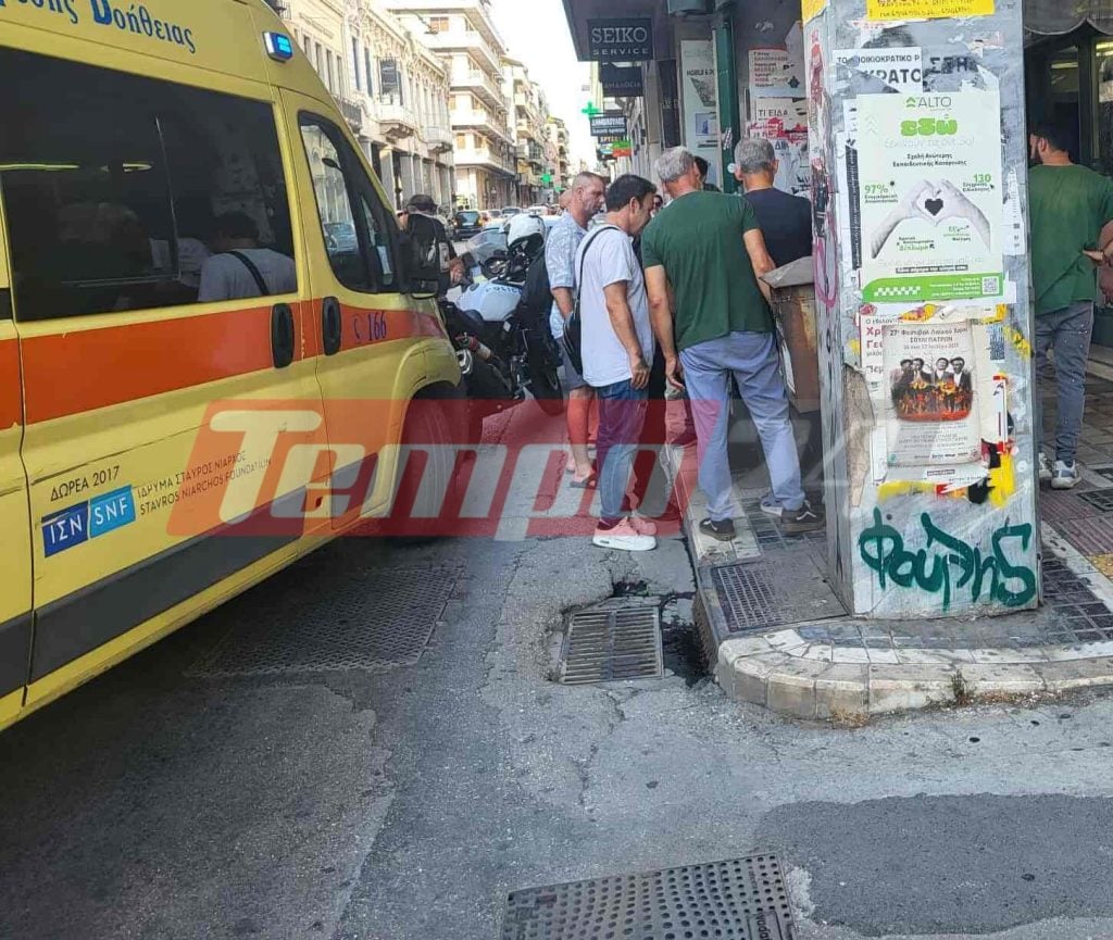 Πάτρα: Τροχαίο στο κέντρο της πόλης-Τραυματίστηκε γυναίκα-ΦΩΤΟ