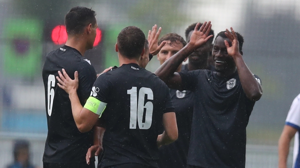 ΠΑΟΚ - Απόλλων Λεμεσού 3-1: Χαλαρή... επικράτηση με κορυφαίο τον Κωνσταντέλια