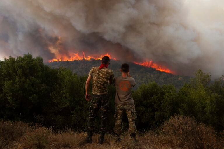 Πυρκαγιές: Σε "κίτρινο συναγερμό" και σήμερα η Δυτ. Ελλάδα