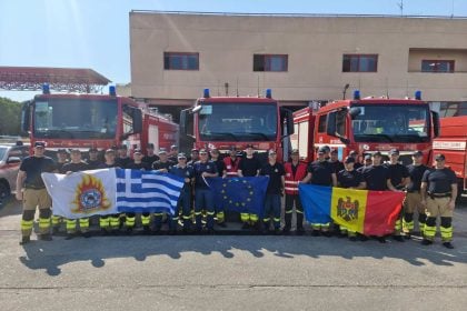 «Θερμή» υποδοχή Ευρωπαίων Πυροσβεστών από τη χώρα της Μολδαβίας στην Πυροσβεστική Υπηρεσία της ΒΙ.ΠΕ Πατρών