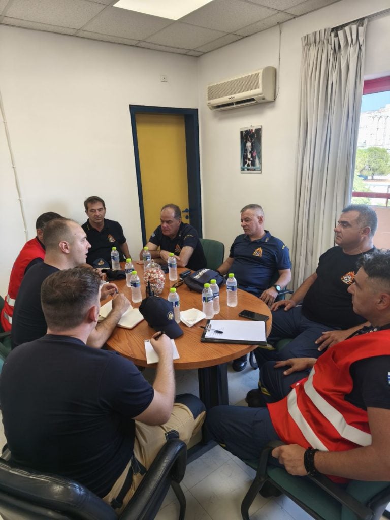 «Θερμή» υποδοχή Ευρωπαίων Πυροσβεστών από τη χώρα της Μολδαβίας στην Πυροσβεστική Υπηρεσία της ΒΙ.ΠΕ Πατρών