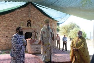 Στο «πάτημα» του Αγίου Ανδρέου στο Λεόντιο Πατρών