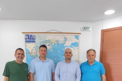 Συνάντηση του Εμπορικού Συλλόγου με τον Διοικητή της 6ης ΥΠΕ Ηλία Θεοδωρόπουλο
