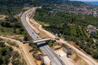 Πατρών-Πύργου: Νέο βίντεο από drone καταγράφει την πρόοδο στο νέο αυτοκινητόδρομο