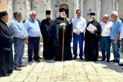 Ηλεία: Η Αρχιεπισκοπή Αμερικής αναστηλώνει τον Ι.Ν. Κοιμήσεως της Θεοτόκου