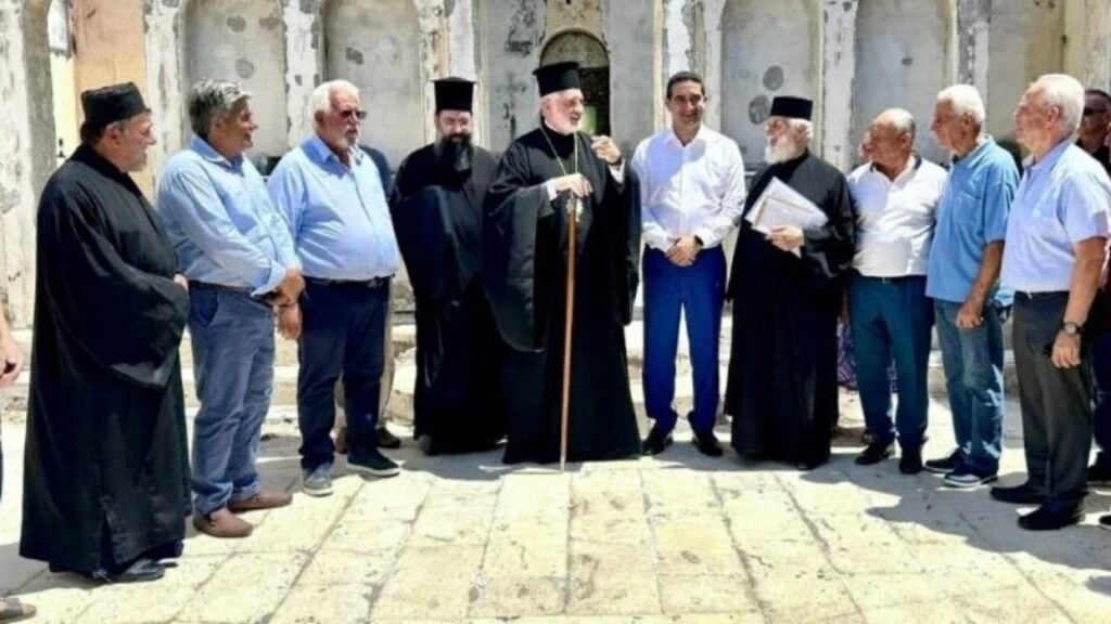 Ηλεία: Η Αρχιεπισκοπή Αμερικής αναστηλώνει τον Ι.Ν. Κοιμήσεως της Θεοτόκου