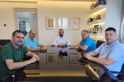 Συνάντηση του Εμπορικού Συλλόγου Πατρών με τον Περιφερειάρχη Δυτικής Ελλάδας