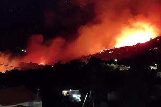 Ολονύχτια μάχη με τις φλόγες στα Μεσοχώρια Ευβοίας – Ξέσπασε φωτιά τα ξημερώματα και στον Λιμνιώνα – Νέο μήνυμα 112