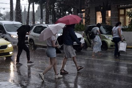 Καταιγίδες, ισχυροί άνεμοι και χαλάζι από την Πέμπτη – Αυξημένος κίνδυνος πλημμυρών