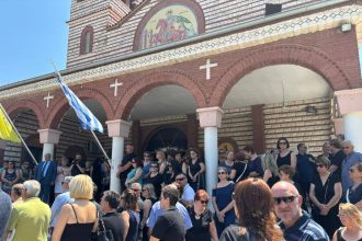 Ηρώ Καριοφύλλη: Σε κλίμα οδύνης η κηδεία της στις Σέρρες