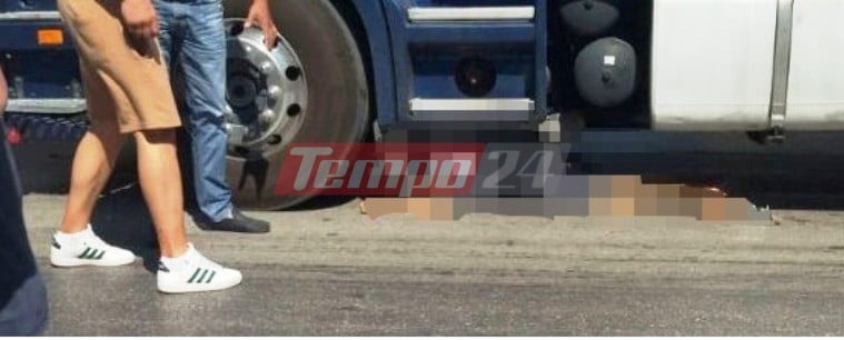 Πάτρα: Νταλίκα παρέσυρε γυναίκα! ΦΩΤΟ ΣΟΚ