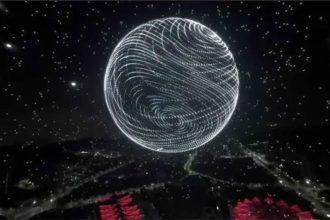 Η Κίνα σπάει κάθε ρεκόρ με 8.100 drones να φωτίζουν τον ουρανό