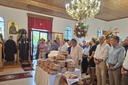 Στη Ρακίτα ο Φωκίων Ζαΐμης για τις εορταστικές εκδηλώσεις στη μνήμη της Αγίας Παρασκευής – Παρών και στα εγκαίνια της ιστορικής πηγής