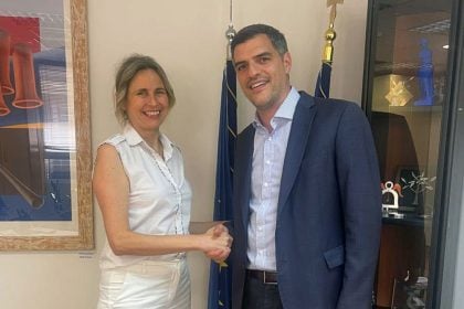Ανδρέας Τσώκος: Συνάντηση με την Γενική Γραμματέα Ισότητας και Ανθρωπίνων Δικαιωμάτων