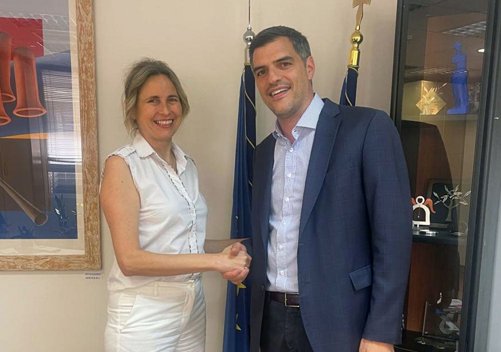 Ανδρέας Τσώκος: Συνάντηση με την Γενική Γραμματέα Ισότητας και Ανθρωπίνων Δικαιωμάτων